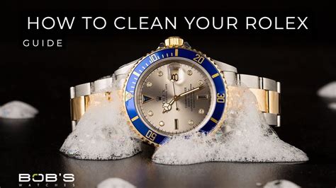 how to clean rolex band|should i polish my rolex.